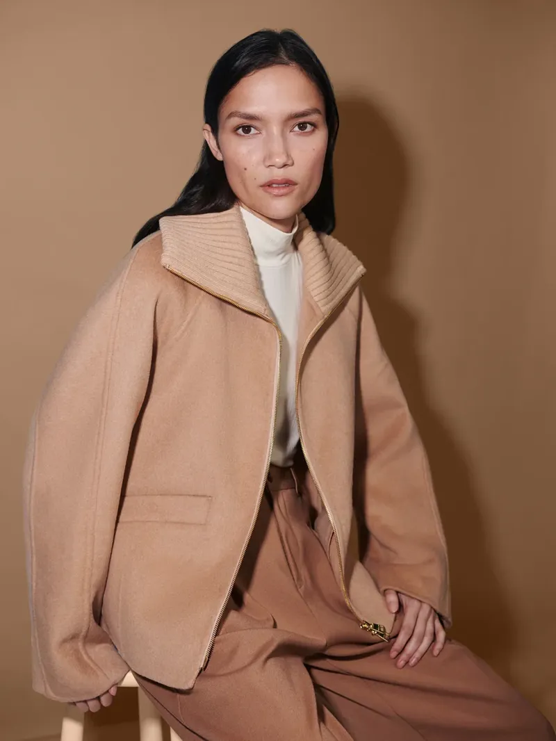 Varley Darnley Short Jacket - Candied Ginger-1