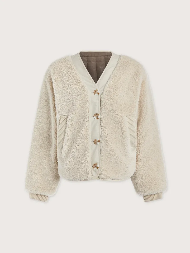 Varley Drew Reversible Jacket - Sandshell/ Ash Taupe-6