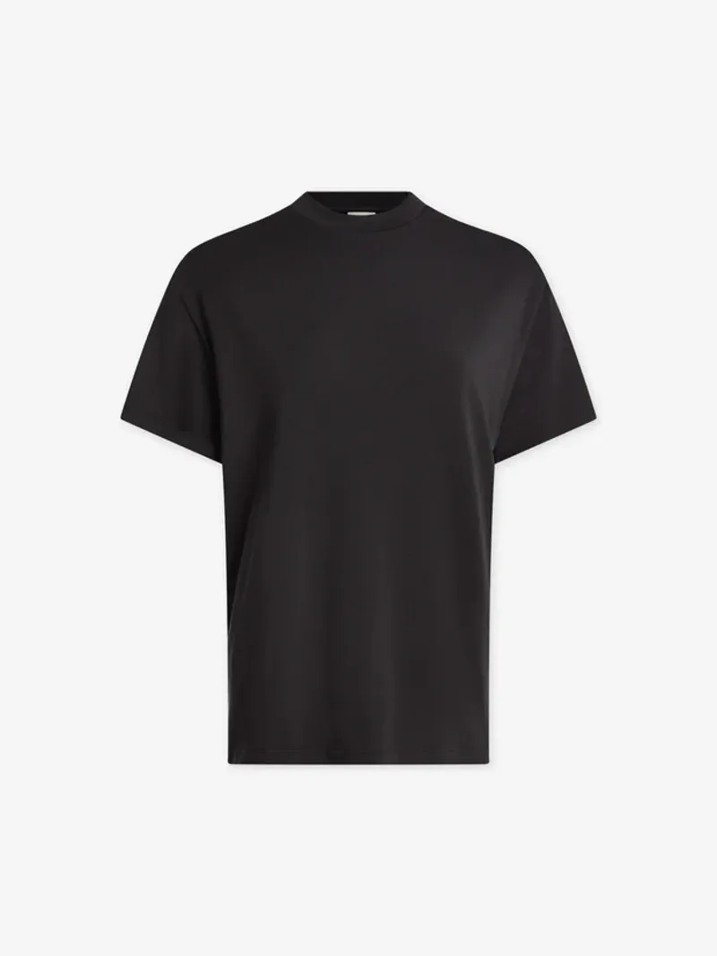 Varley Leighton Boyfriend Tee - Black-1