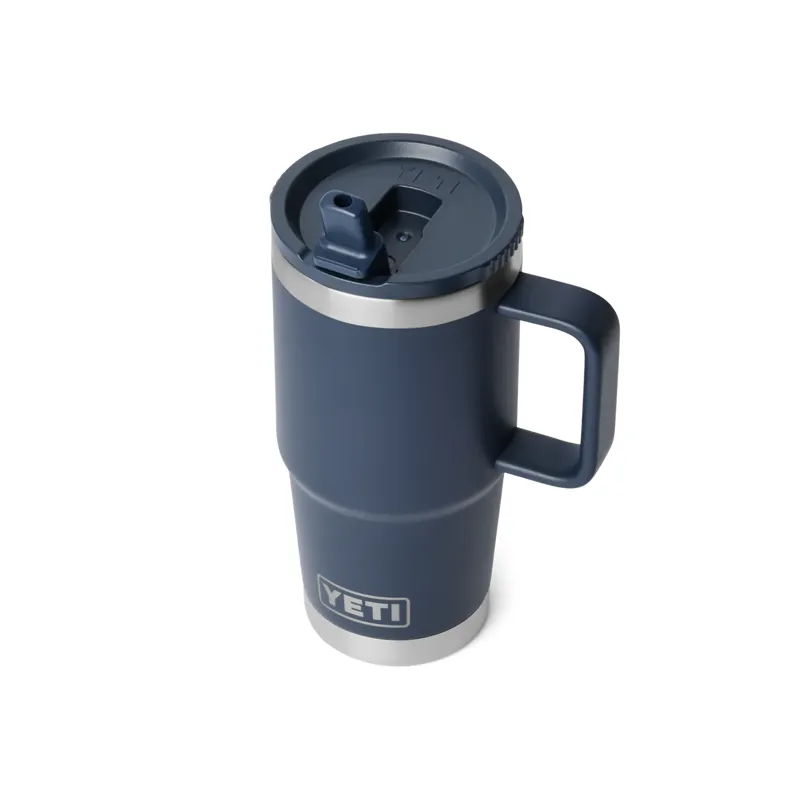 YETI Rambler 20 Oz Navy Travel Straw Mug-1