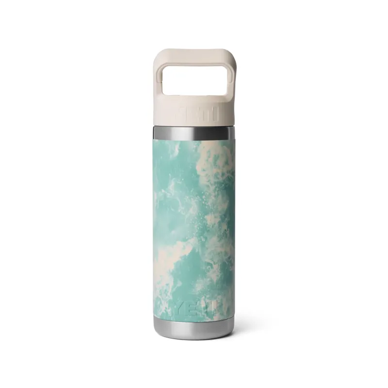 YETI Rambler 18 Oz Sea View Bottle with Straw Cap-2