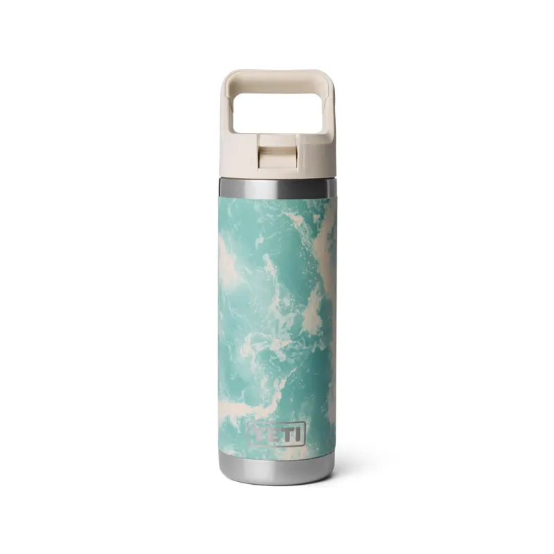YETI Rambler 18 Oz Sea View Bottle with Straw Cap