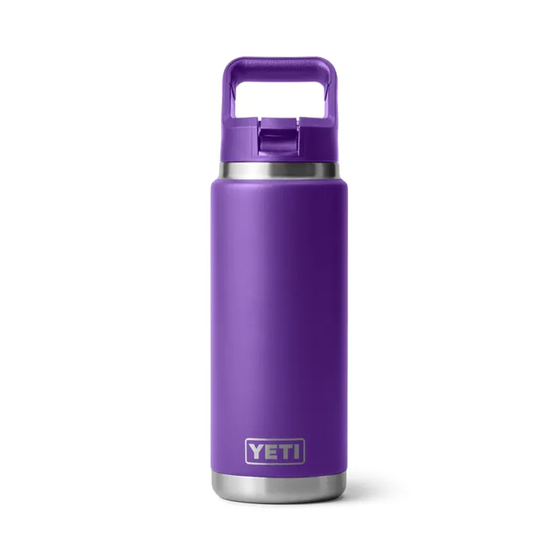 YETI Rambler 26 Oz Pace Purple Bottle With Straw Cap