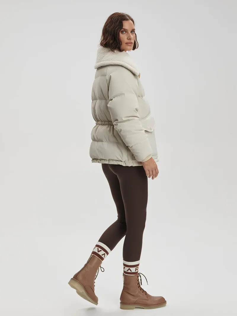 Varley Roseville Down Jacket - Fog-1