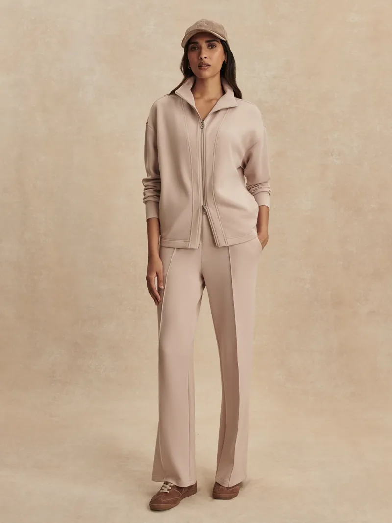 Varley The Wide Leg Pant 30 - Mushroom-3