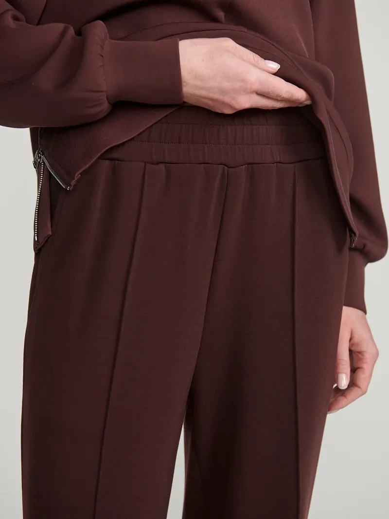 Varley The Wide Leg Pant 30 - Deep Mahogany-3