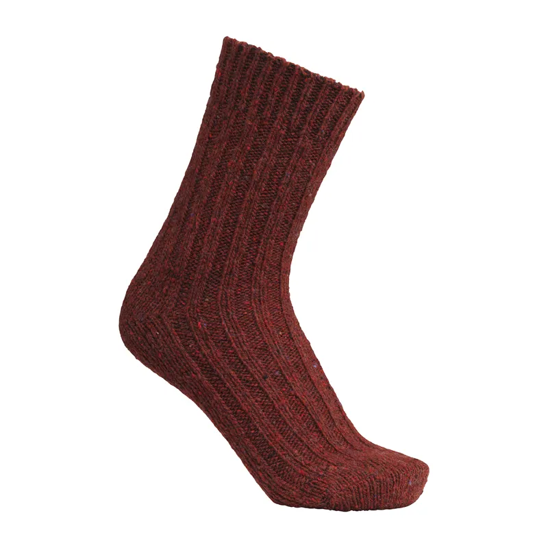 Laksen Firenze Comfy Socks - Bordeaux