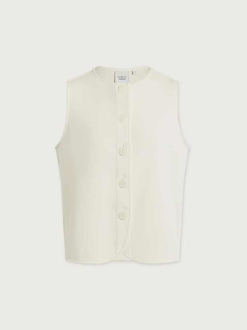 Varley Josie Button-Through Tank - Pristine-5