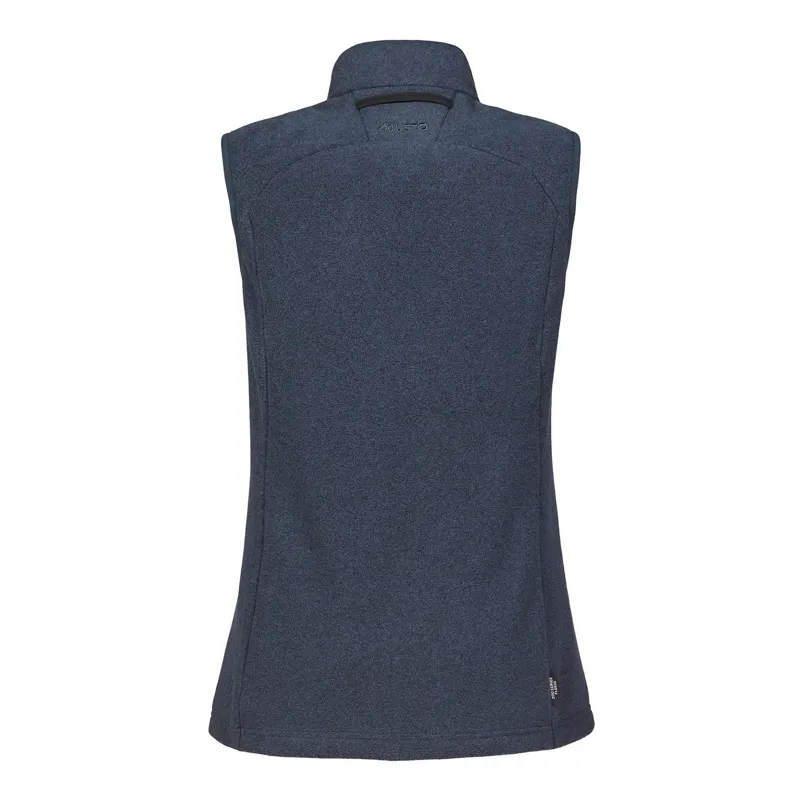 Musto Ladies Fenland Navy Polatec Vest-1