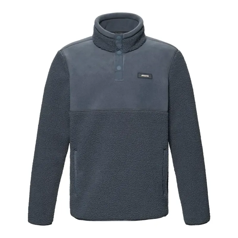 Musto Cove Deep Pile Fleece - Alpine Frost-2
