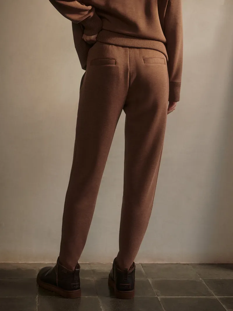 Varley The Slim Zip Hem Pant 26 - Golden Bronze Marl-3