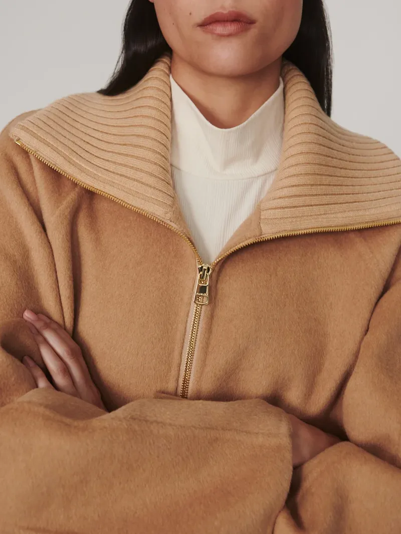 Varley Darnley Short Jacket - Candied Ginger-4