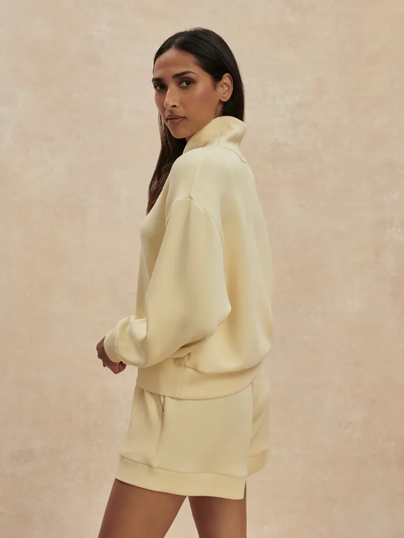 Varley Davidson Sweat - Anise Flower-2