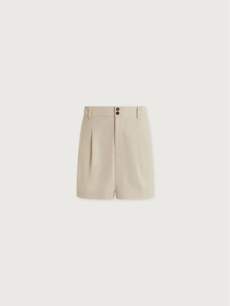 Varley Tansy Woven Short 3 - Ivory-3