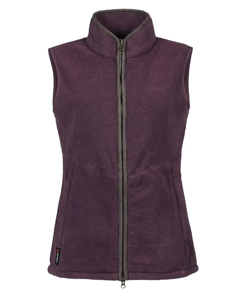Musto Ladies Glemsford Polatec Bordeaux Fleece Gilet