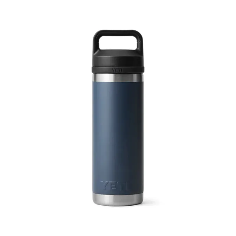 YETI Rambler 18 Oz Navy Bottle With Chug Cap-1