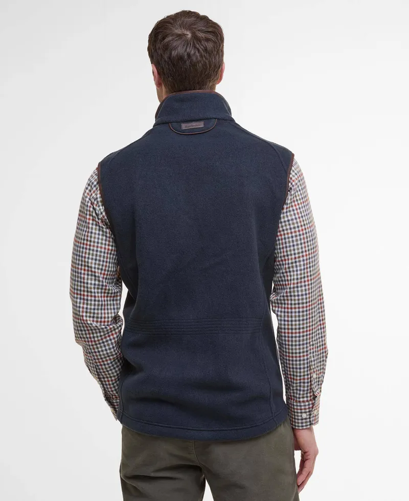 Barbour Langdale Fleece Gilet - Navy-2