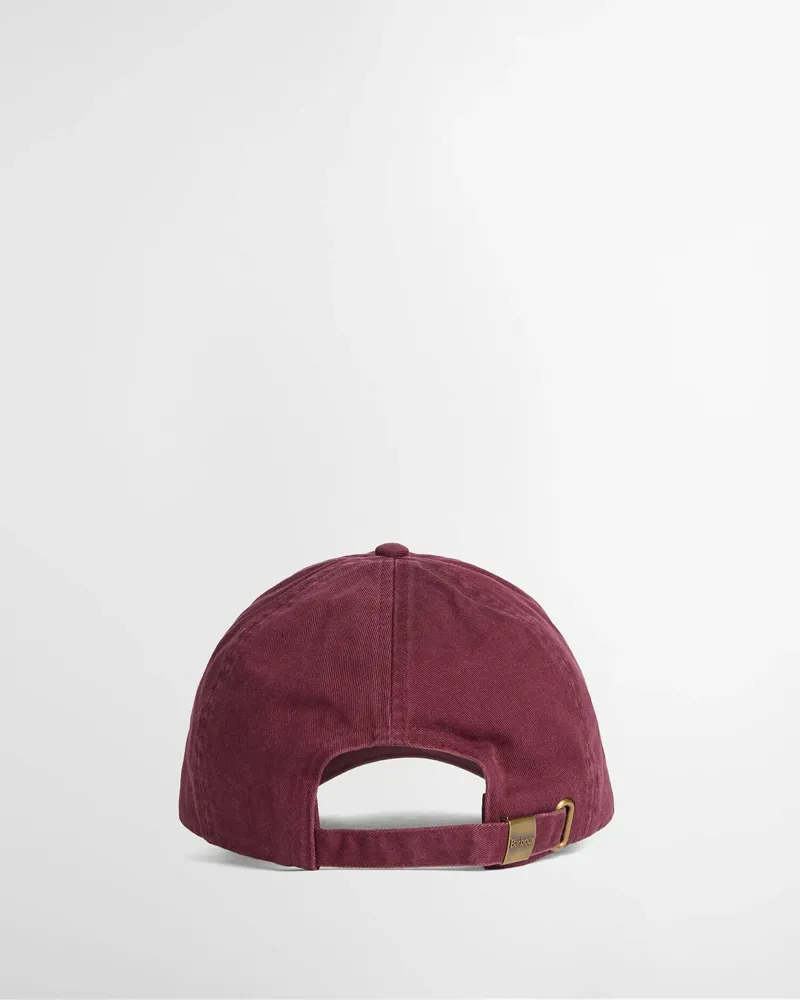 Barbour Cascade Sports Cap - Dark Bordeaux-1