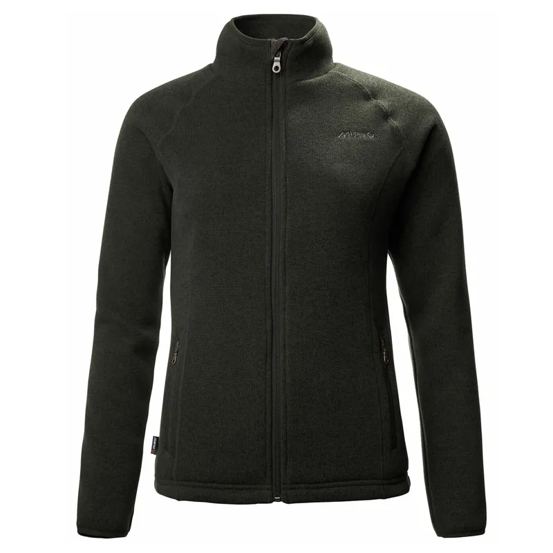 Musto Super Warm Polartec Windjammer Forest Green Fleece Jacket