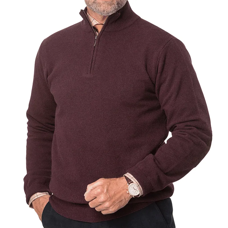 Laksen Grouse Collection Port Zip Neck Jumper