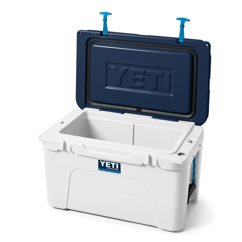 YETI Tundra White/Blue 45 Cool Box-2