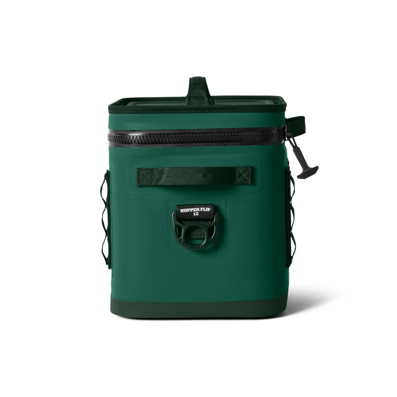 YETI Hopper Flip Black Forest Green 12 Soft Cooler-7