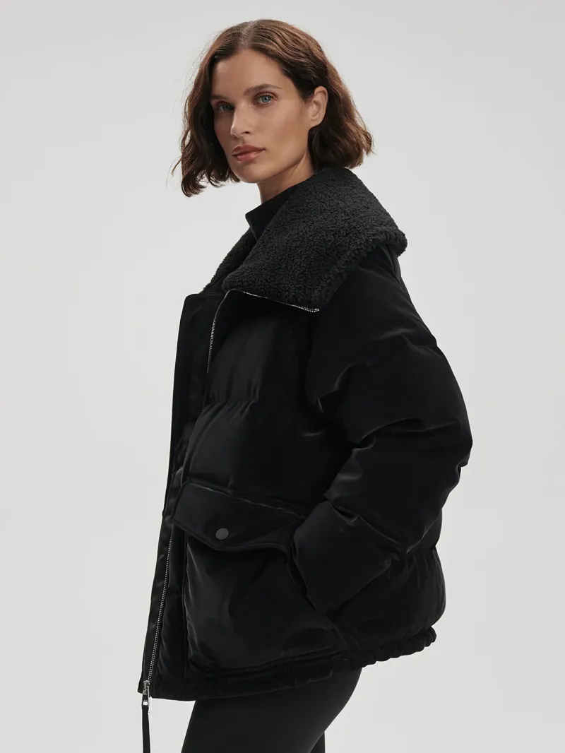 Varley Roseville Down Jacket - Black-6