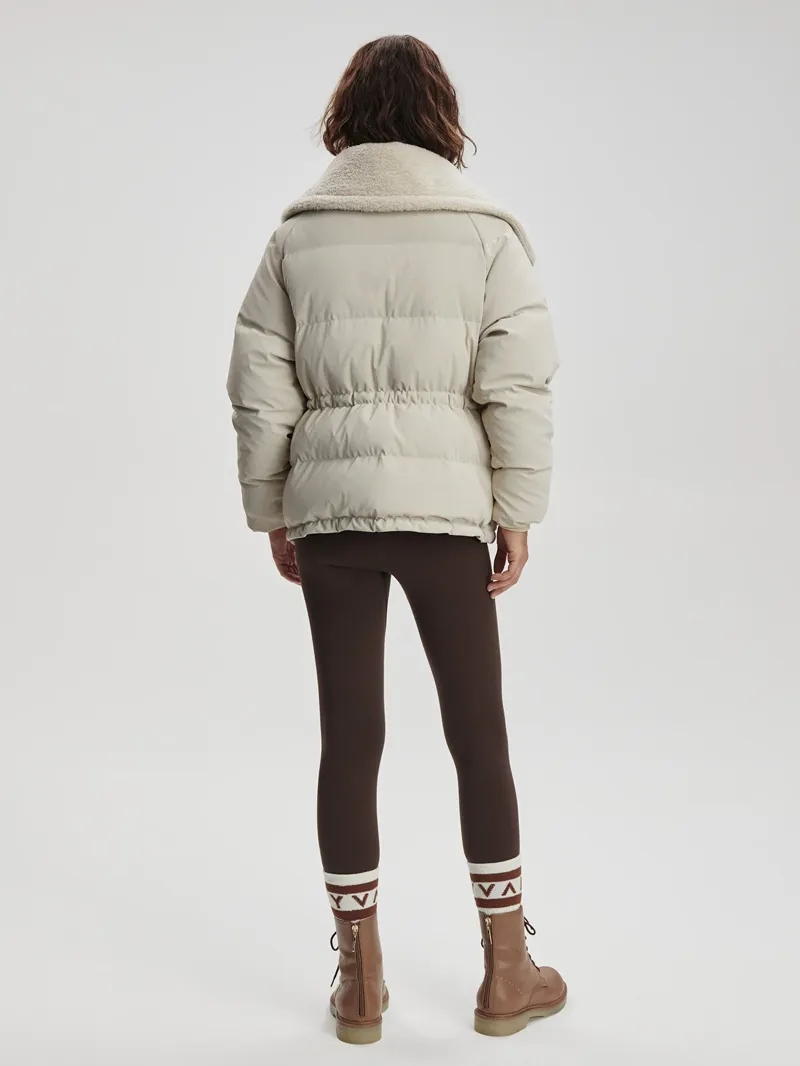 Varley Roseville Down Jacket - Fog-5