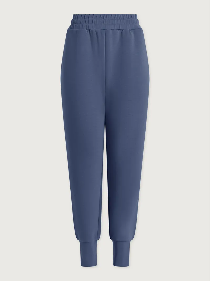 Varley The Slim Cuff Pant 27.5 - Bijou Blue-5