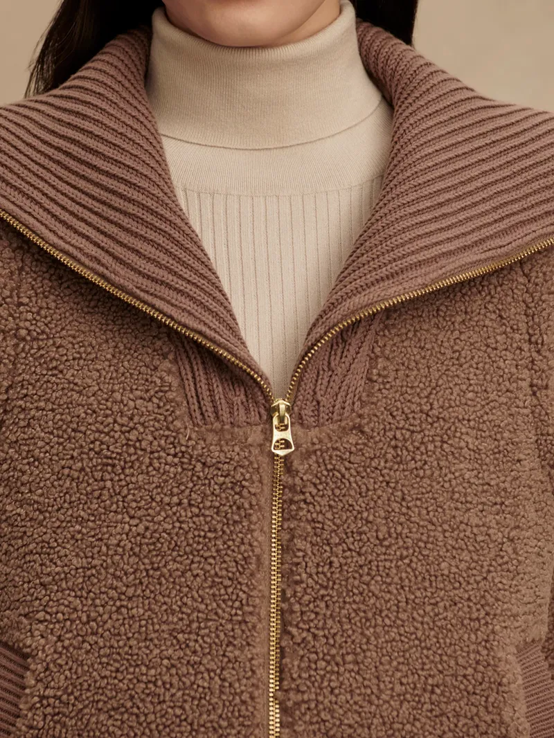 Varley Aspen Gilet - Ash Taupe-4