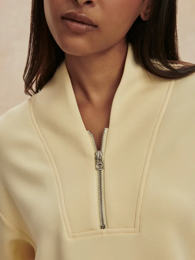Varley Davidson Sweat - Anise Flower-5