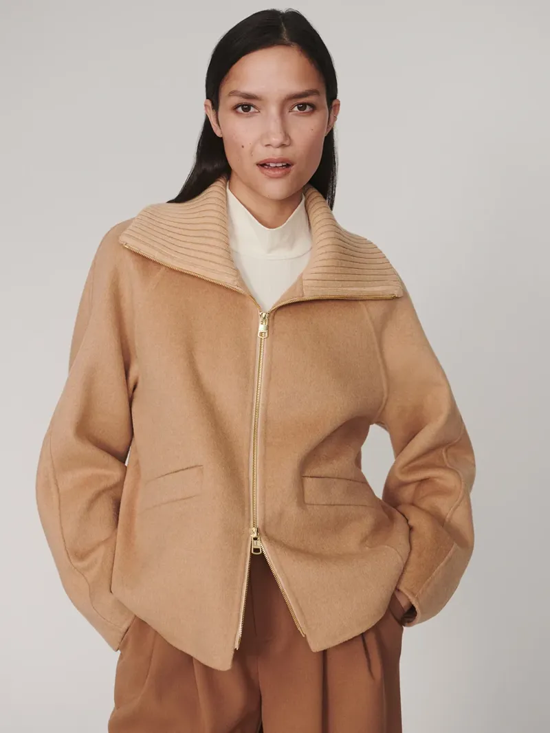 Varley Darnley Short Jacket - Candied Ginger