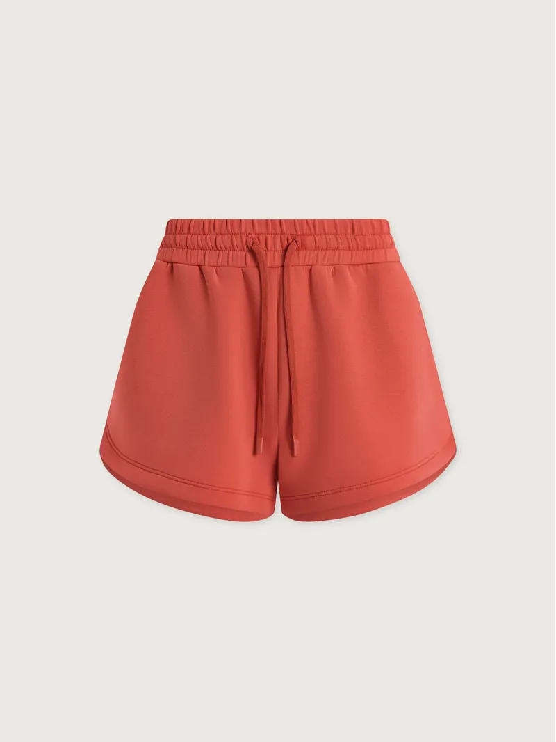 Varley Coulter High Rise Shorts - Summer Fig-4
