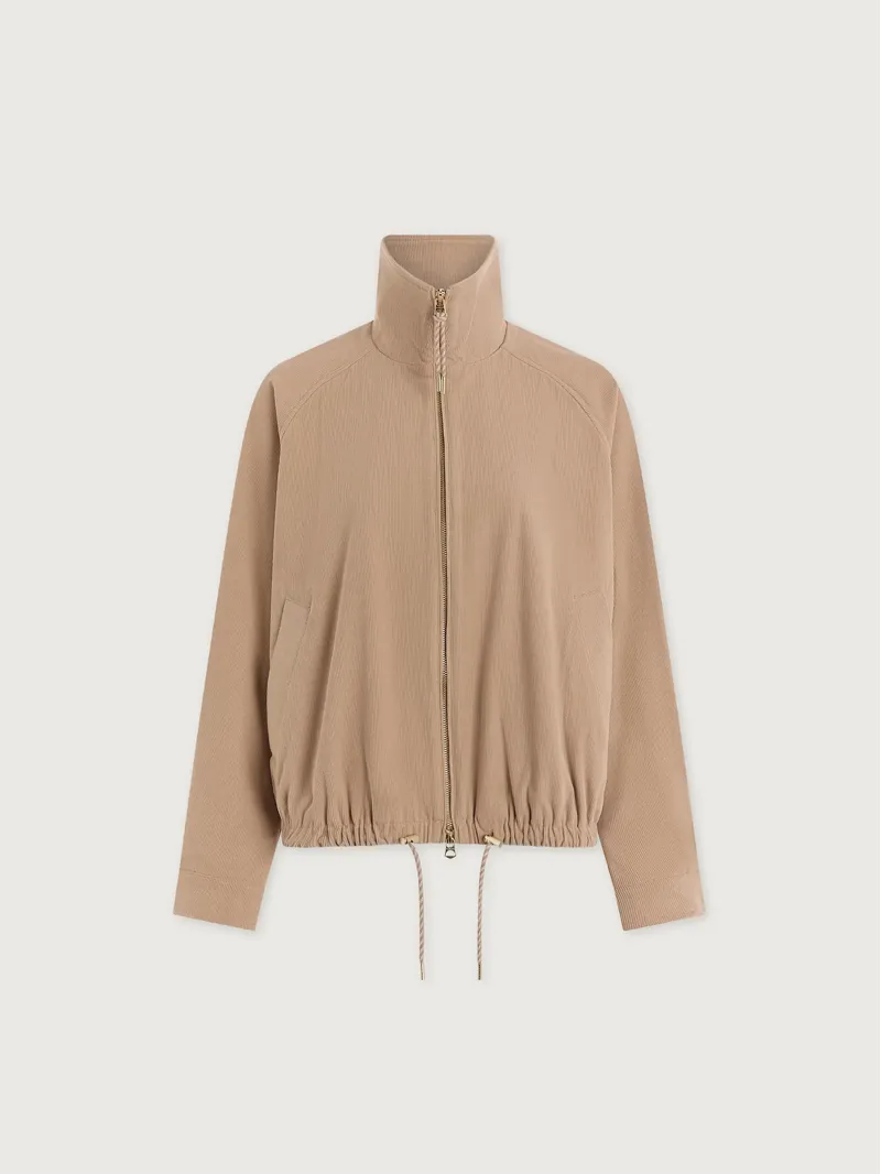 Varley Nadina Blouson Jacket - Light Taupe-4