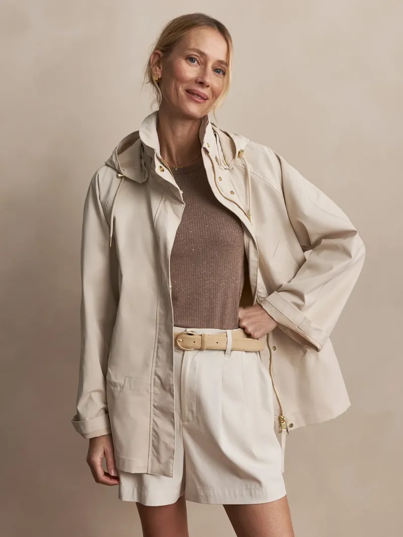 Varley Jeanie Jacket - Oat Milk-7