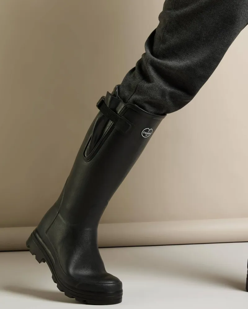Le Chameau Mens Black Vierzonord Wellingtons-8