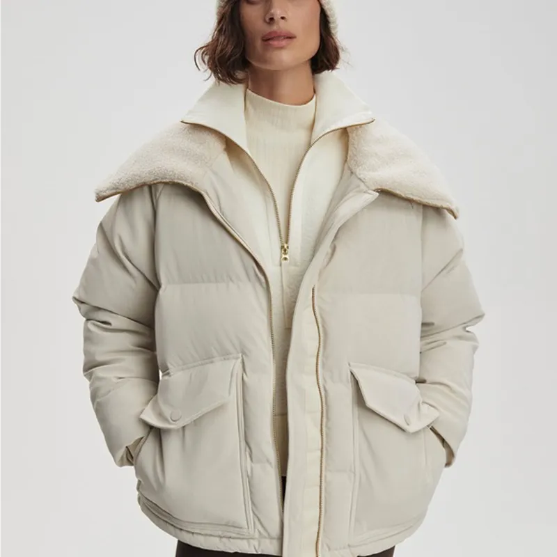 Varley Roseville Down Jacket - Fog-6