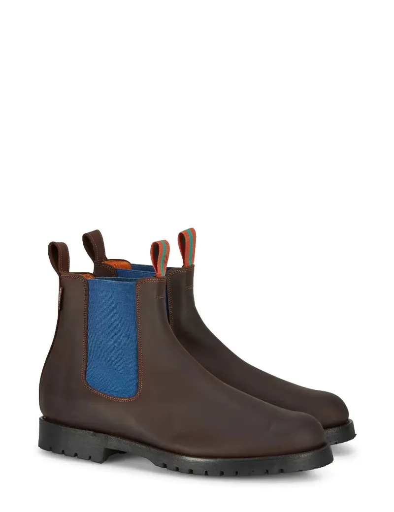 Penelope Chilvers Nelson Brown/Blue Boot