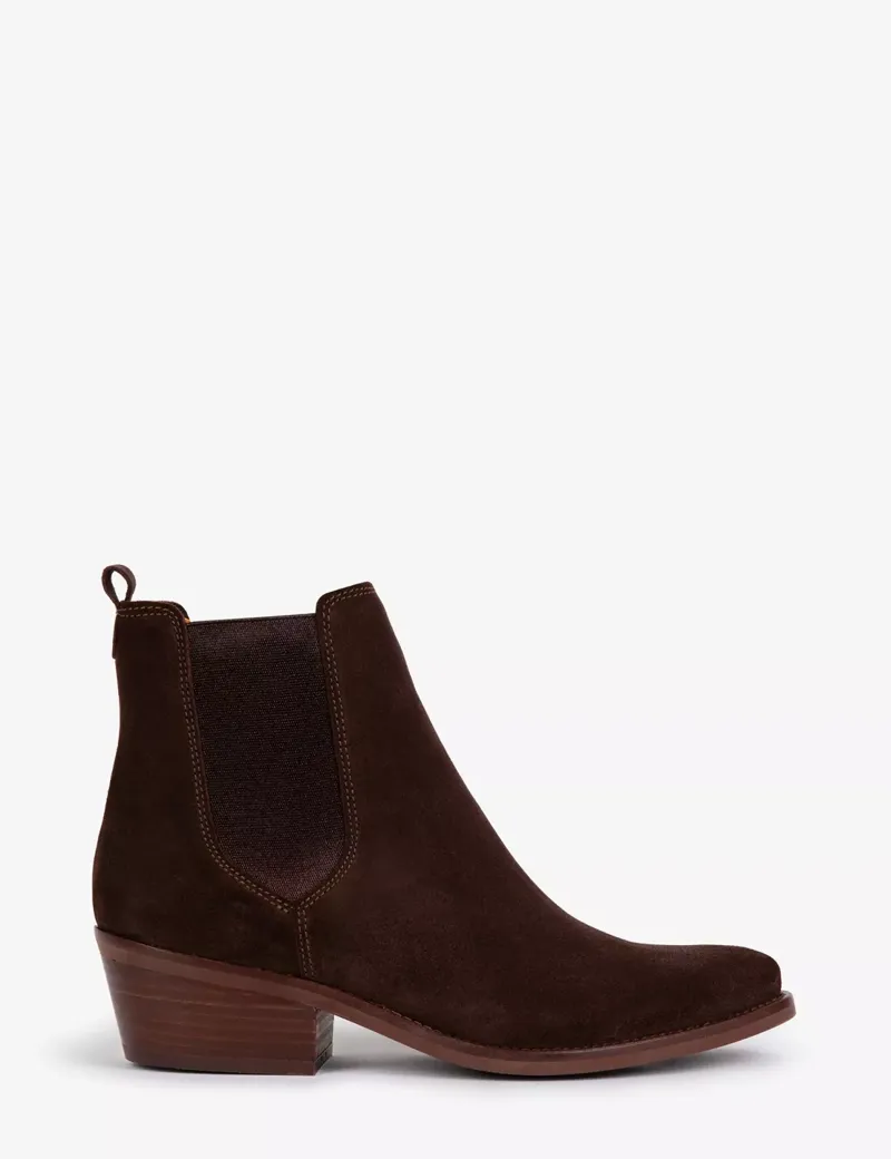 Penelope Chilvers Rove Suede Chocolate Boot