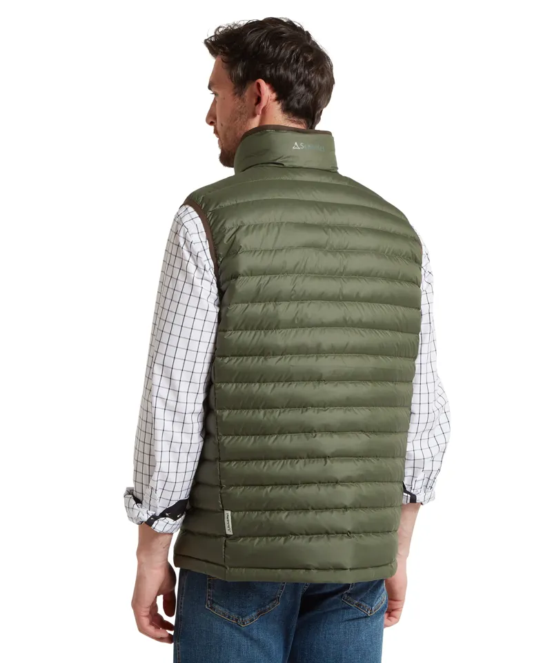 Schoffel Bowden Down Gilet - Woodland-4