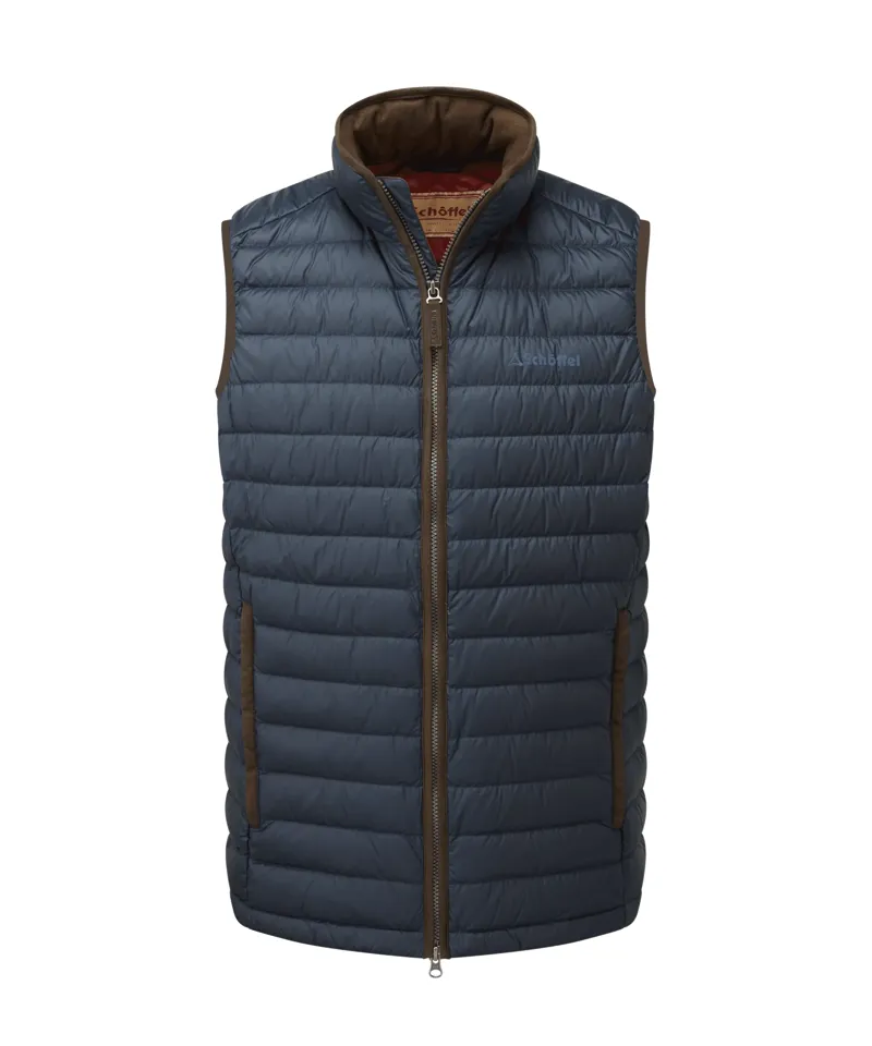 Schoffel Bowden Down Gilet - True Navy