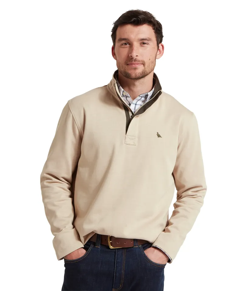 Schoffel Branscombe Cove Sweatshirt - Cobblestone