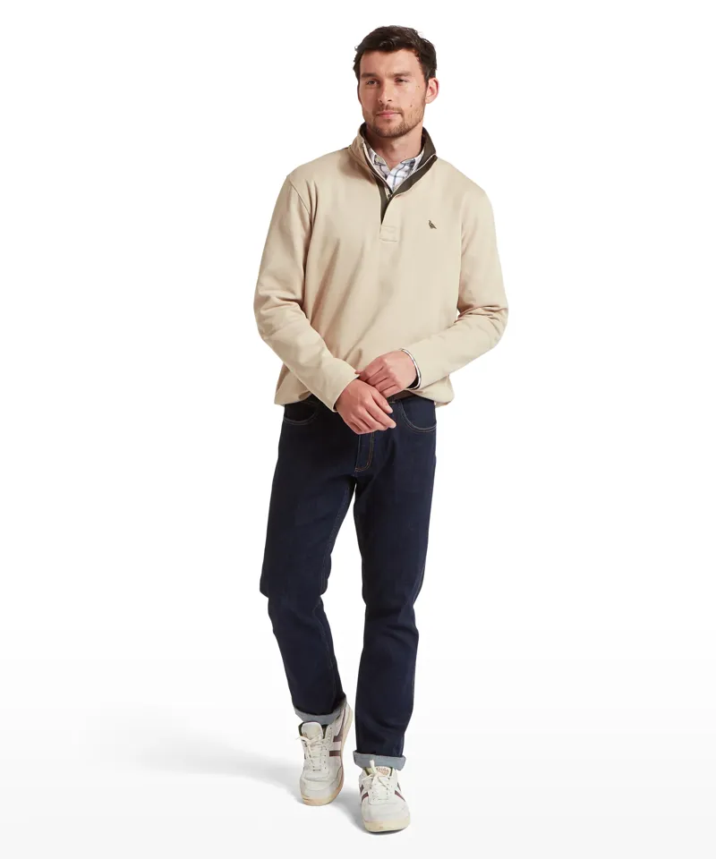 Schoffel Branscombe Cove Sweatshirt - Cobblestone-3