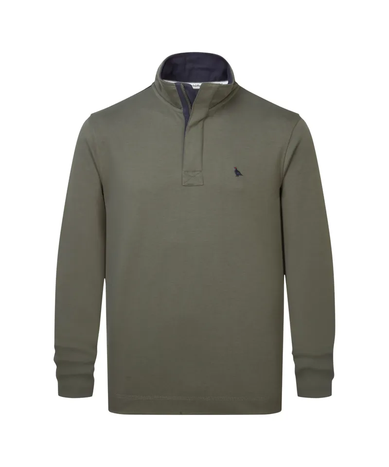 Schoffel Branscombe Cove Sweatshirt - Beetle Green-6