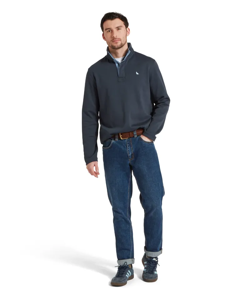 Schoffel Branscombe Cove Sweatshirt - Dark Blueberry-2