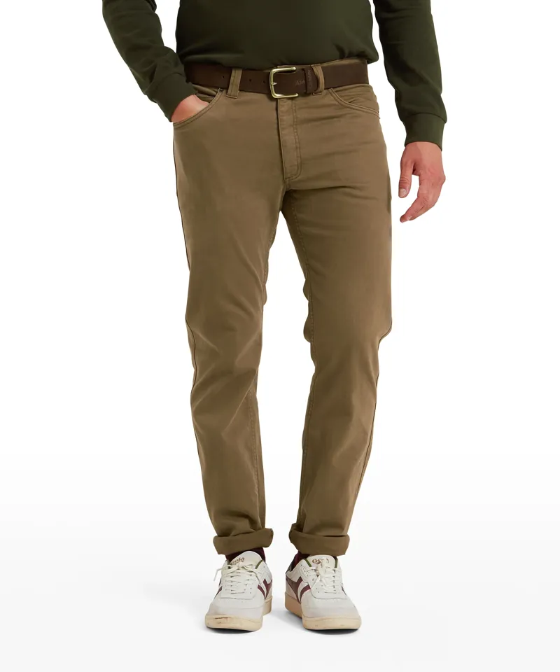 Schoffel Canterbury 5 Pocket Jean - Toffee