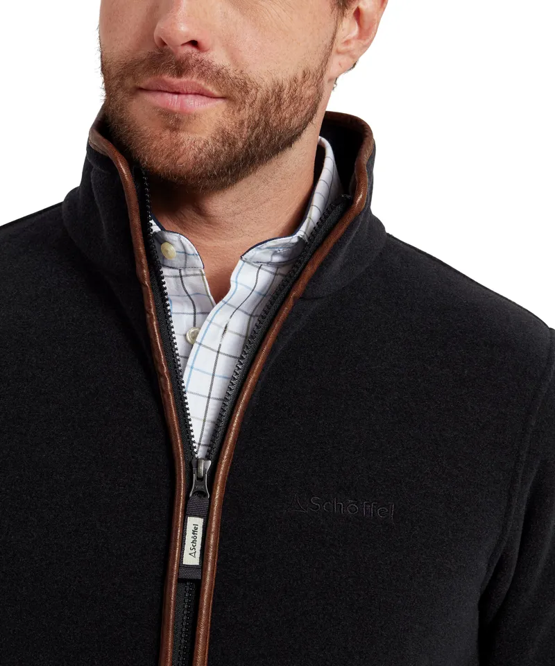 Schoffel Cottesmore Fleece Jacket - Gunmetal-5
