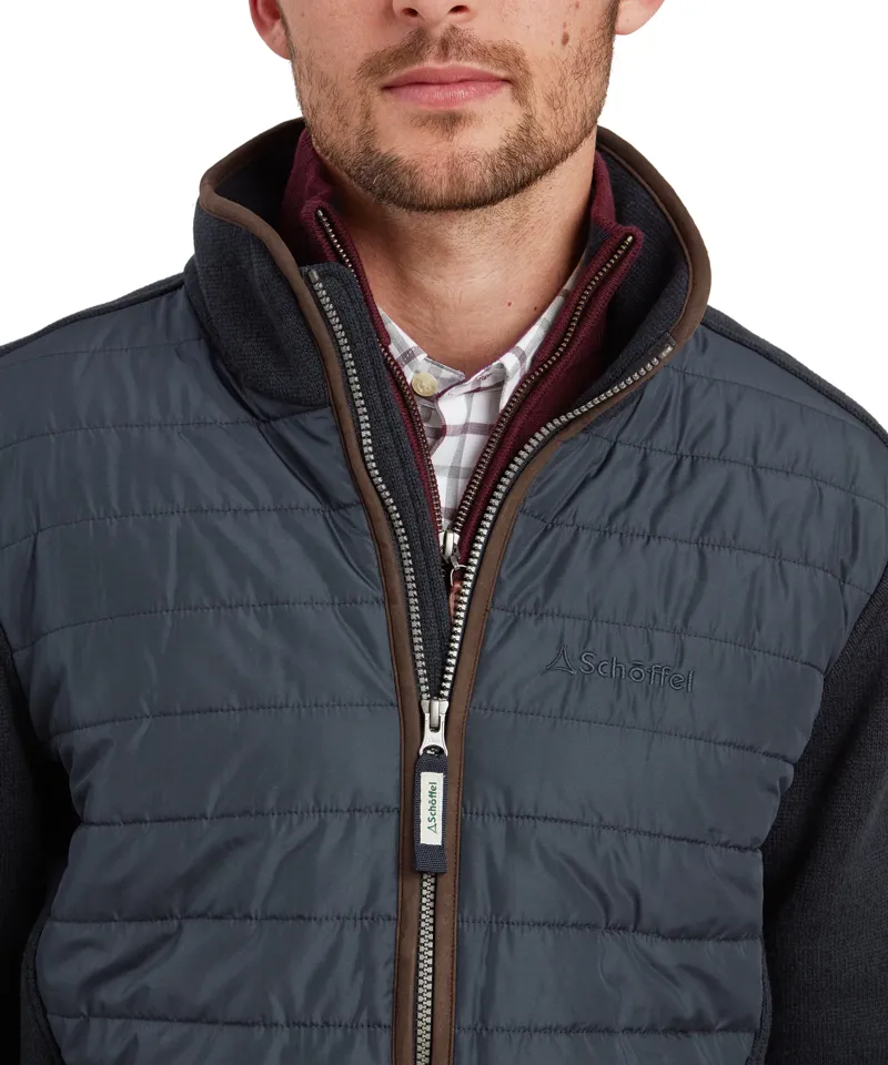 Schoffel Cottesmore Hybrid Jacket - Petrol Blue-5