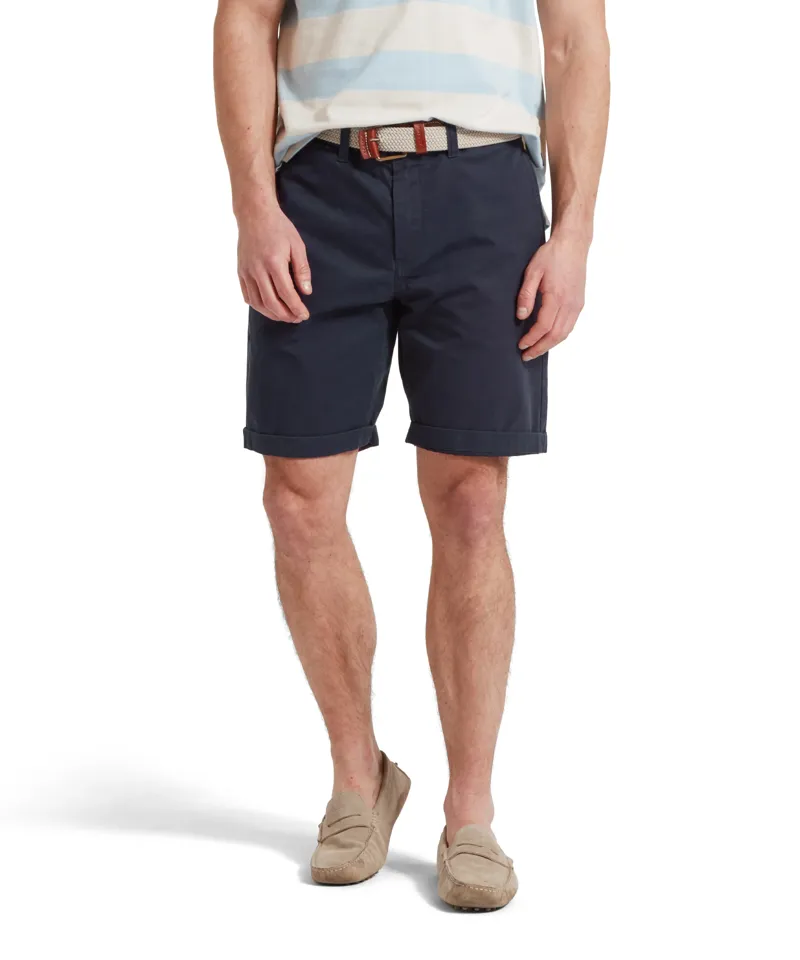 Schoffel Harlech Chino Shorts - Navy-1