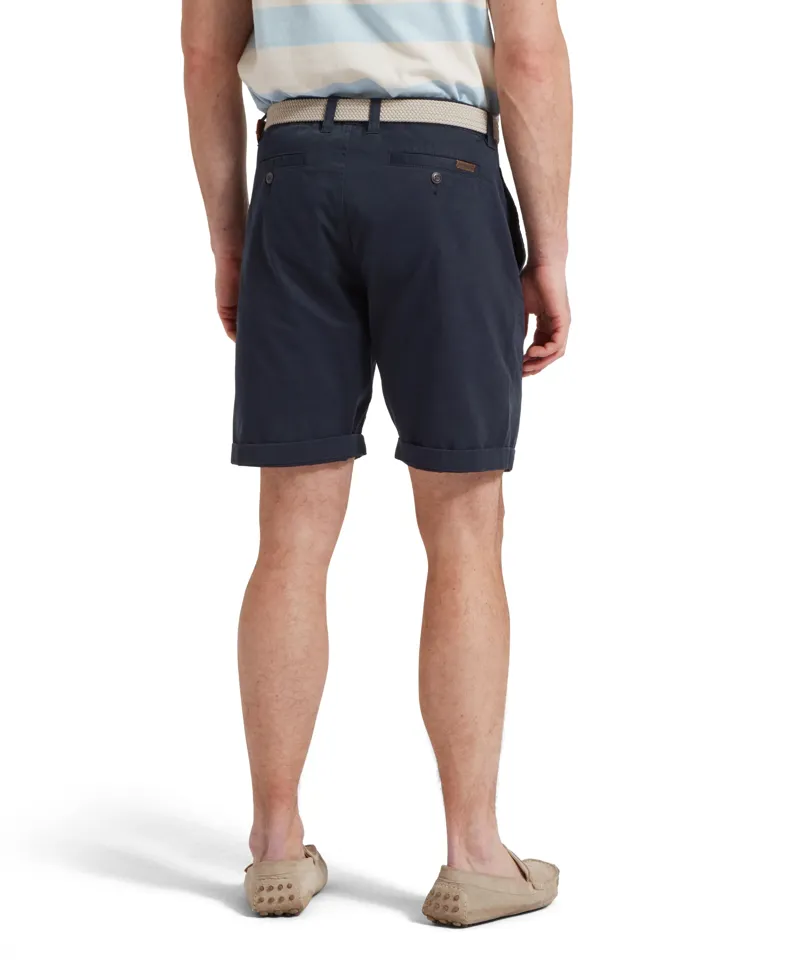 Schoffel Harlech Chino Shorts - Navy-3